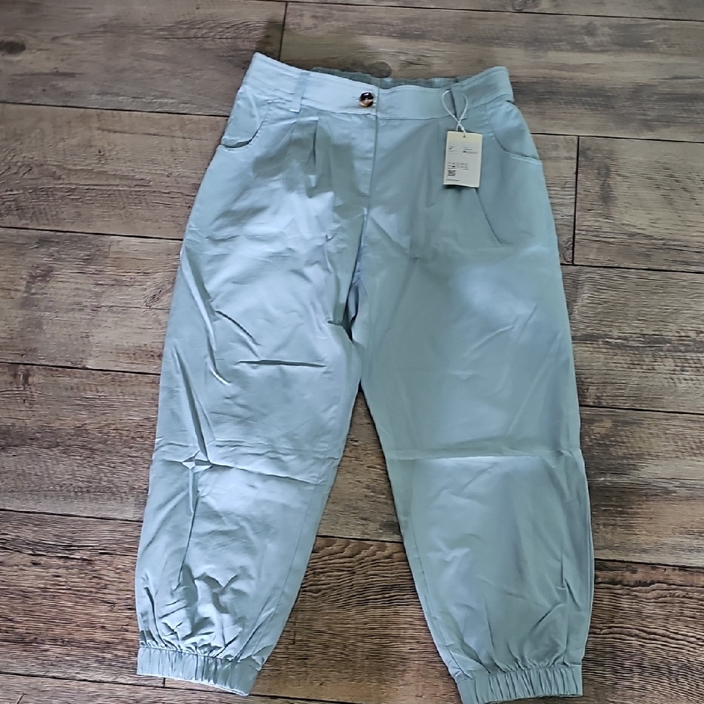HALARA Sky Blue Casual Pants
